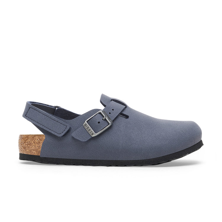 Birkenstock Tokio Kids Adjustable Strap Navy BirkiBuc side view