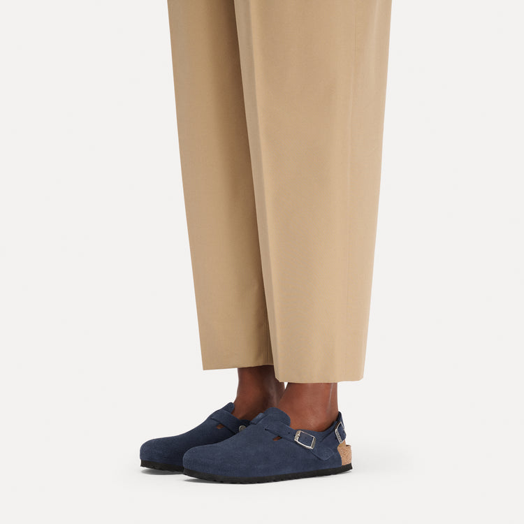 Tokio New Navy Suede Leather