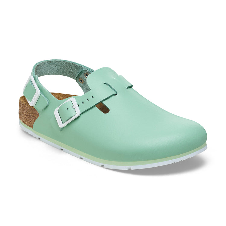 Birkenstock Tokio Pro Matcha PU Coated Natural Leather