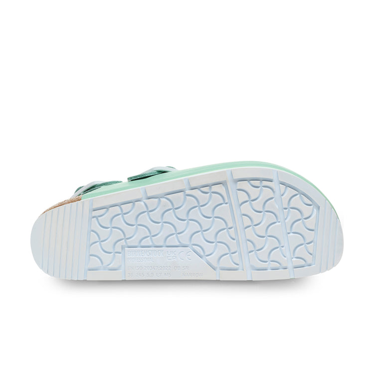 Birkenstock Tokio Pro Matcha PU Coated Natural Leather sole tread view