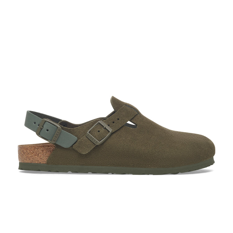Birkenstock Tokio Thyme Suede Leather side view