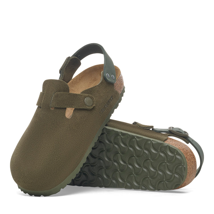 Birkenstock Tokio Thyme Suede Leather sole view