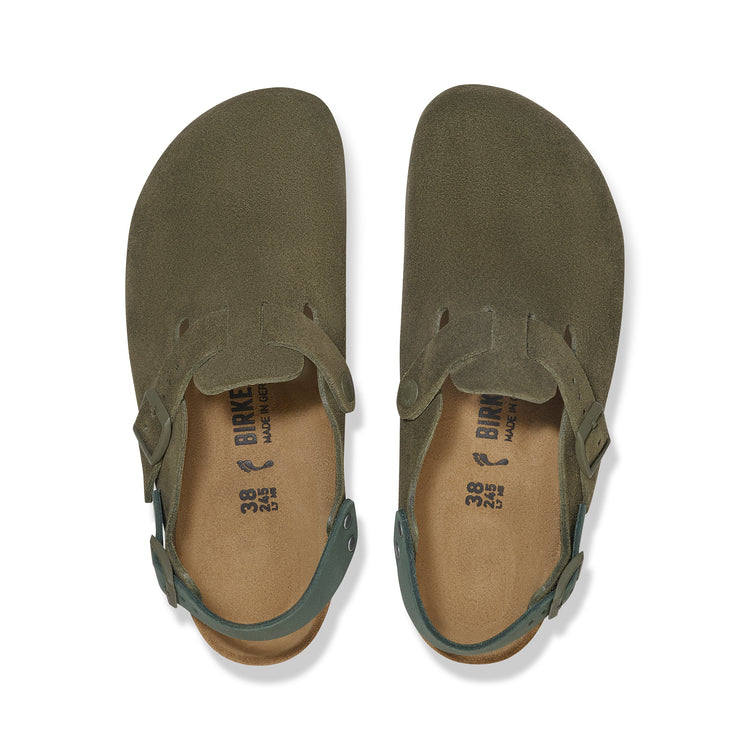 Birkenstock Tokio Thyme Suede Leather top view