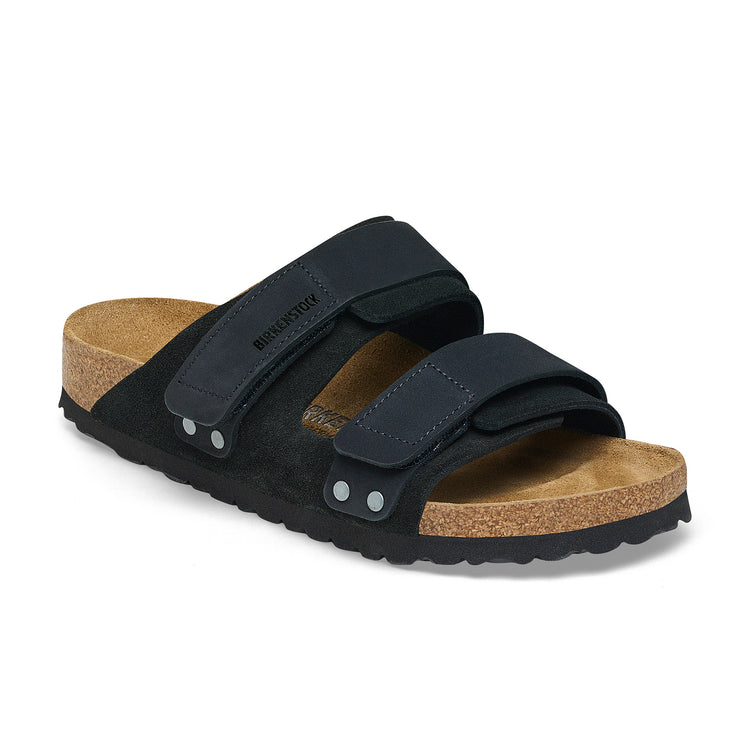 Birkenstock Uji Suede Leather Black