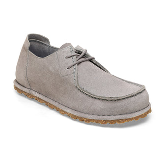 Birkenstock Utti Lace Whale Grey Suede Leather