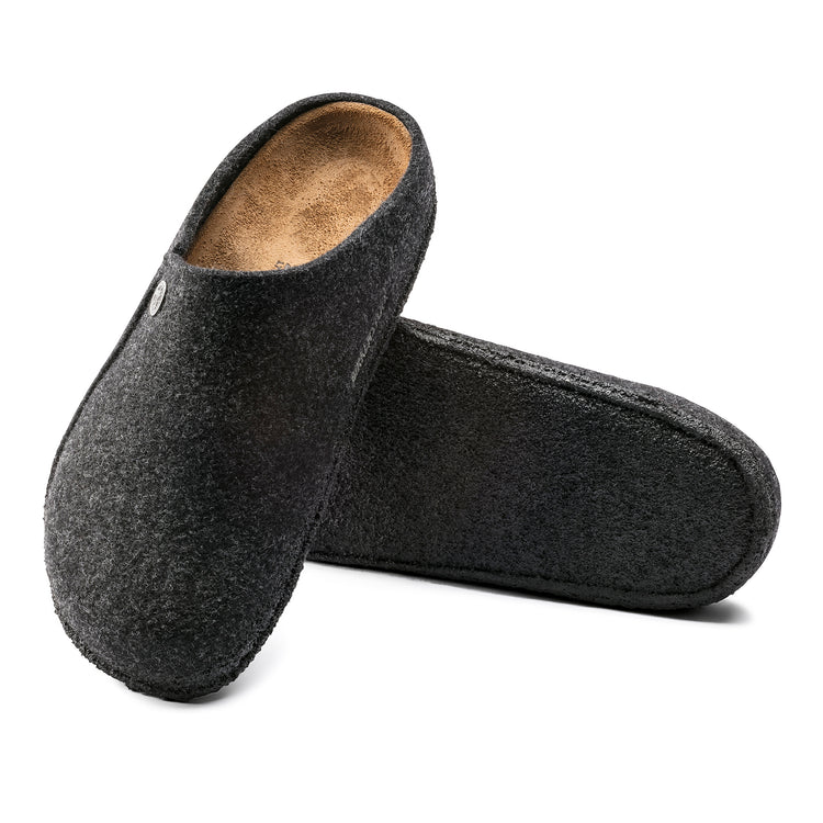 Birkenstock Zermatt Anthracite Wool Felt sole view