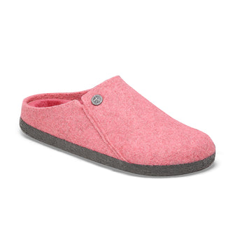 Birkenstock Zermatt Shearling Fuchsia Tulip Wool Felt