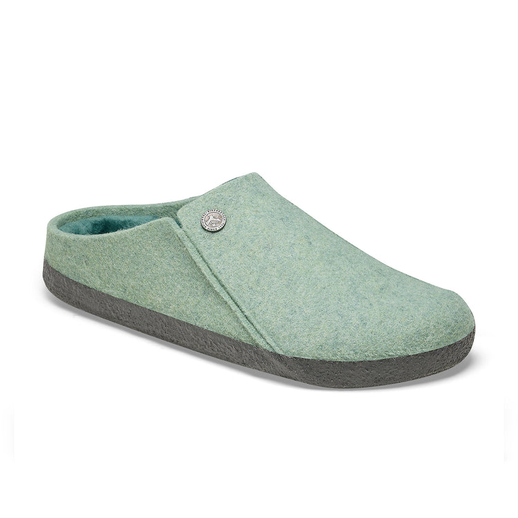 BIrkenstock Zermatt Shearling Matcha Wool Felt