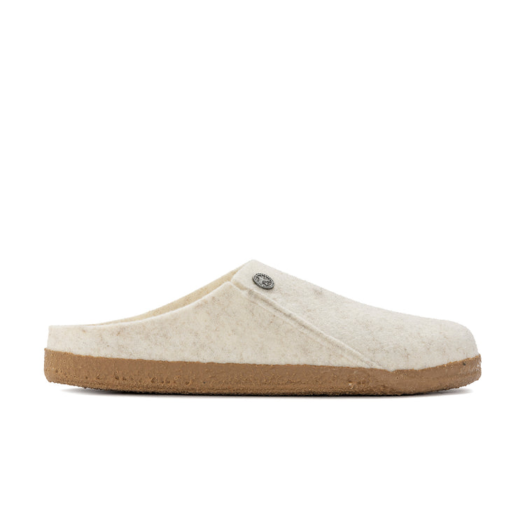 Birkenstock Zermatt Ecru Wool Felt side view