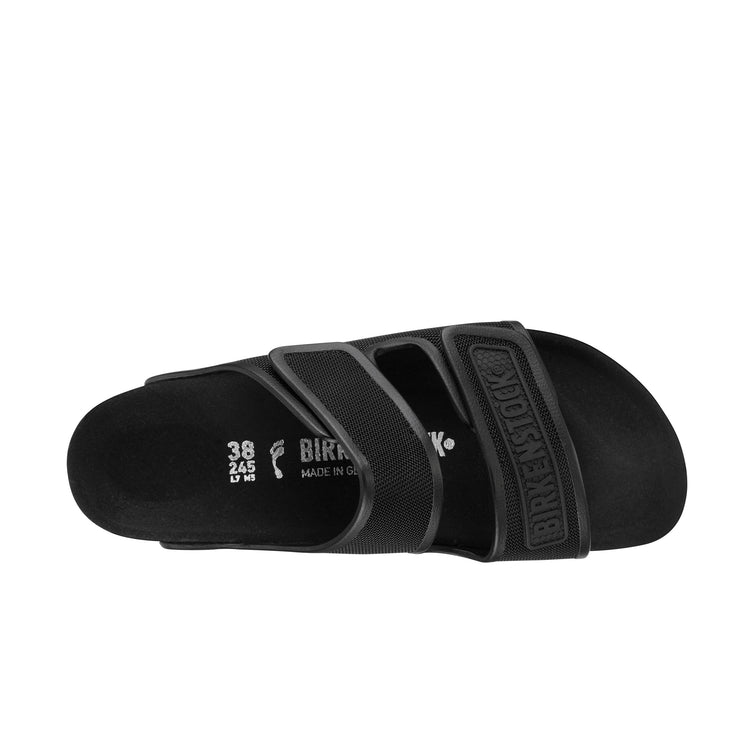Birkenstock Delft Black Microfibre top view