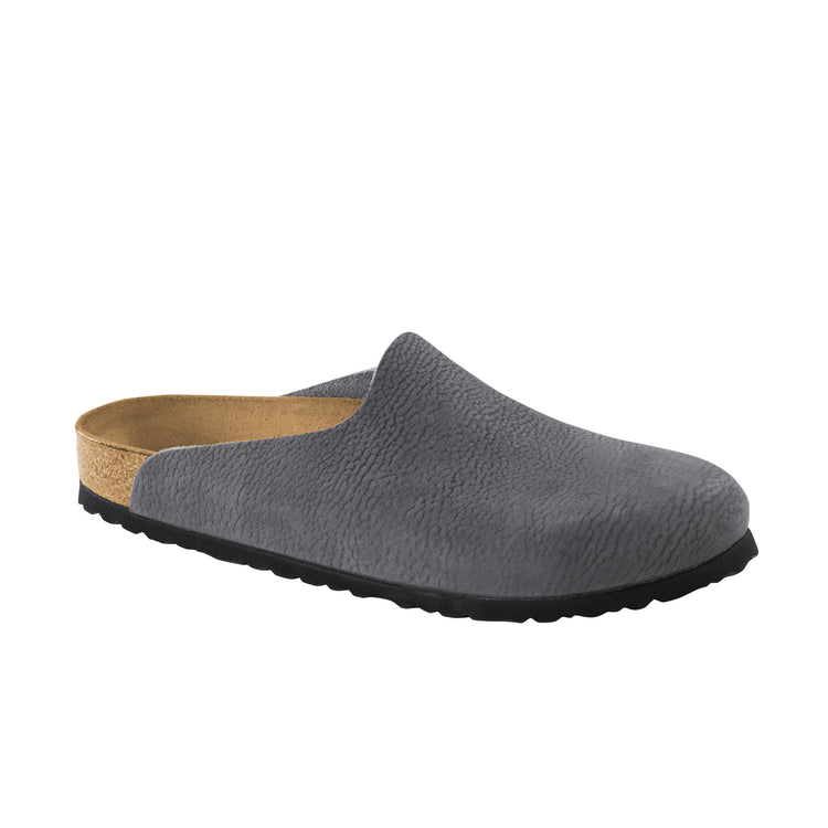 Birkenstock Amsterdam Steer Anthracite Nubuck Leather