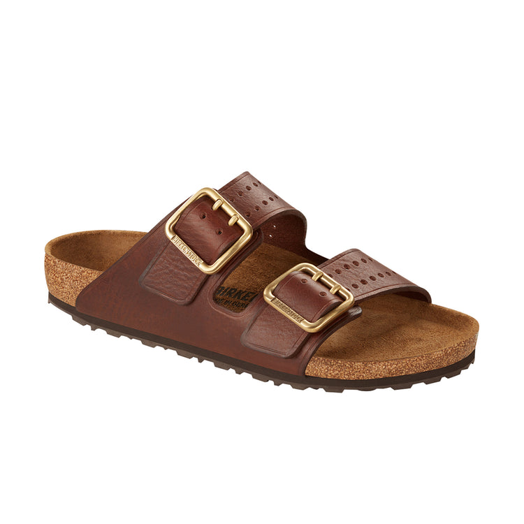 Birkenstock Arizona Bold Gap Urban Uniform Roast Premium Natural Leather