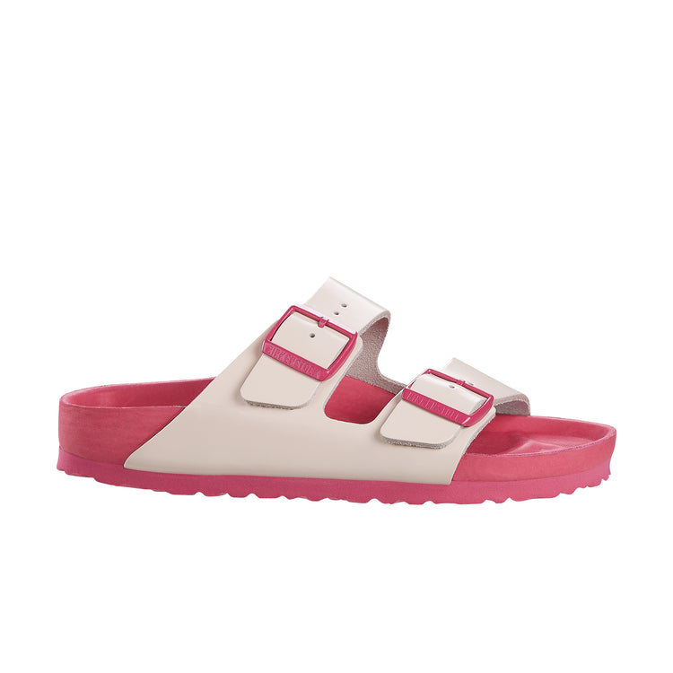 Birkenstock Arizona Exquisite Light Rose Natural Leather side view