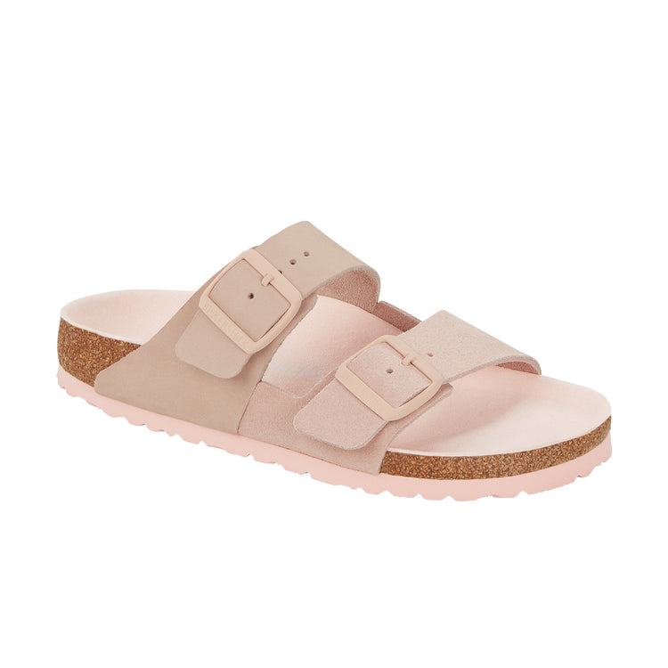 Birkenstock Arizona Split Nubuck Suede Leather Light Rose