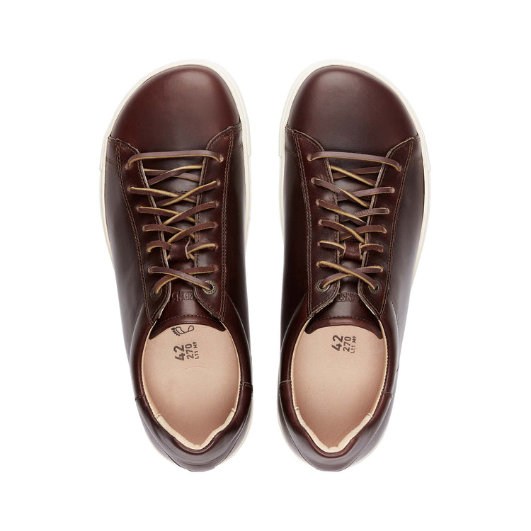 Birkenstock Bend Chocolate Smooth/Premium Horween Leather top view