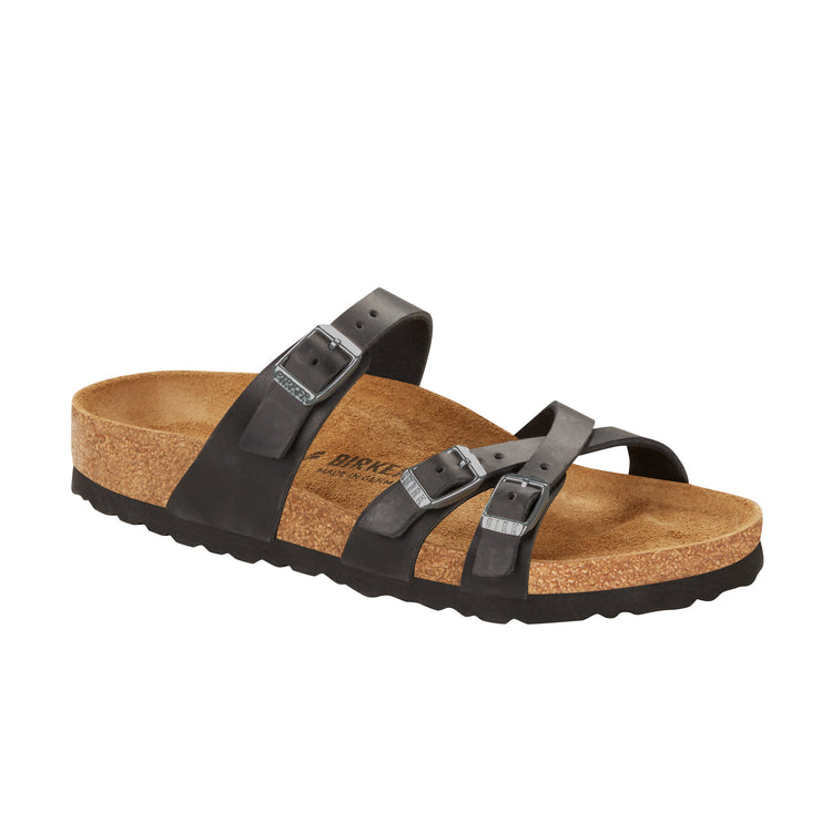 Birkenstock Franca Black Oiled Leather