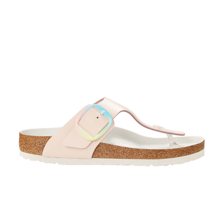 Birkenstock Gizeh Big Buckle Ombre Light Rose Smooth Leather side view