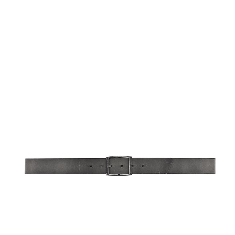 Birkenstock Kansas Belt Grey Oiled Leather 35mm One Size image 4