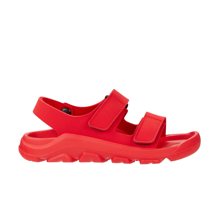 Birkenstock Mogami Kids Active Red Tecflor Birko-Flor/Polyurethane side view