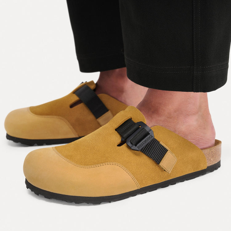 Boston Nova Cork Brown Suede/Natural Leather