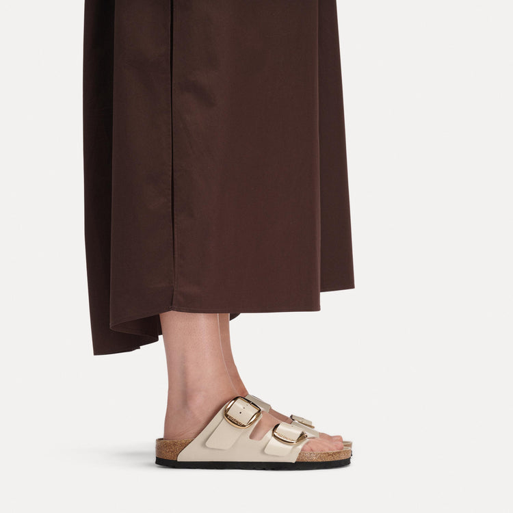Arizona Big Buckle High Shine Oyster Natural Leather Patent