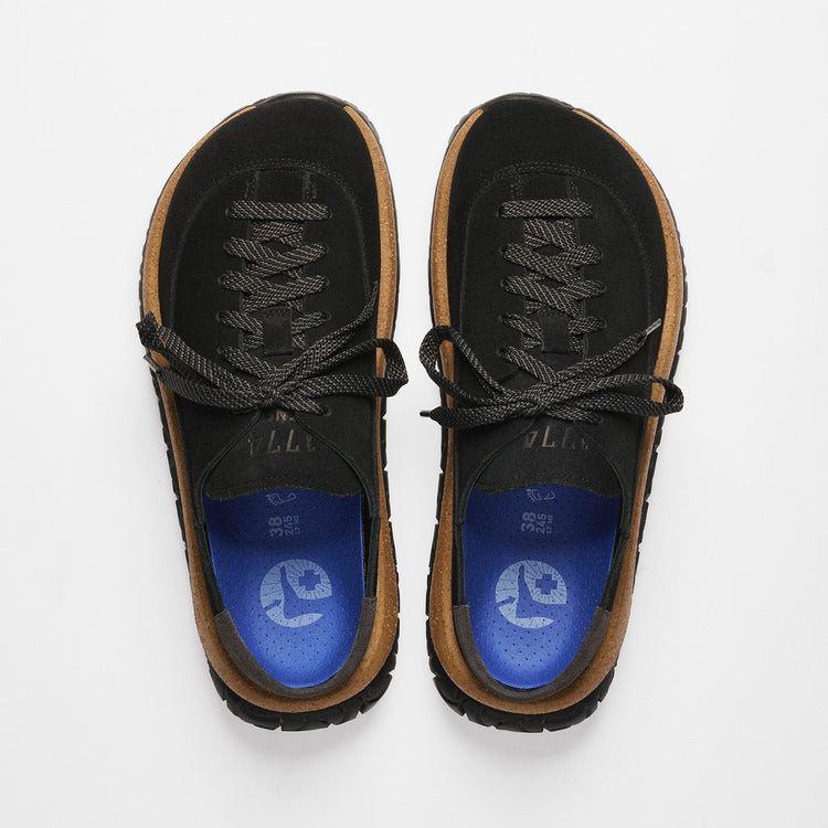 Birkenstock Uerzell 1774 Black Suede Leather 