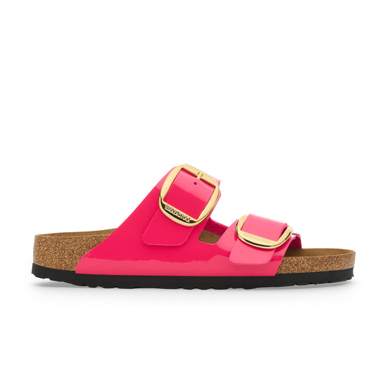 Arizona Big Buckle Patent Fuchsia Fusion Birko-Flor side view