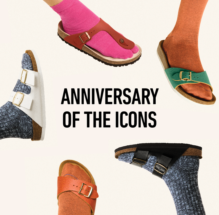 Birkenstock Australia Anniversary of Icons mobile banner