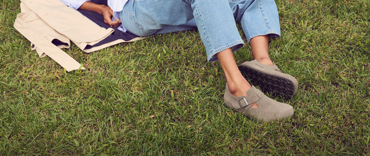 Birkenstock london black oiled top leather