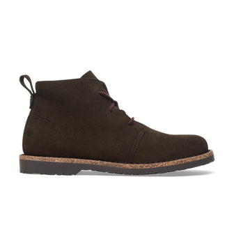 Uppsala Mid Mocca Suede Leather side view