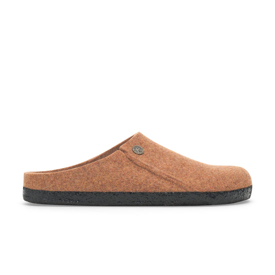 Zermatt Toffee Melange Wool Felt side view