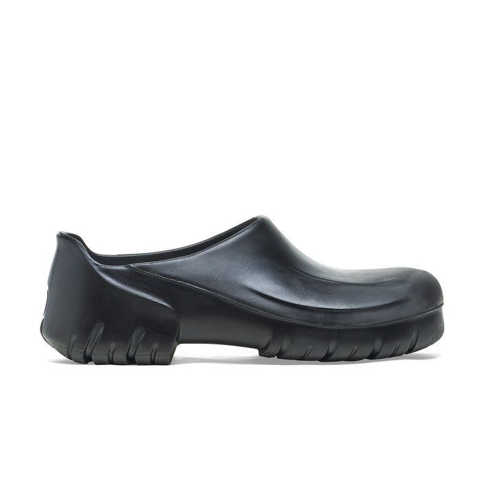Birkenstock Australia A 640 Steelcap Black Polyurethane side view