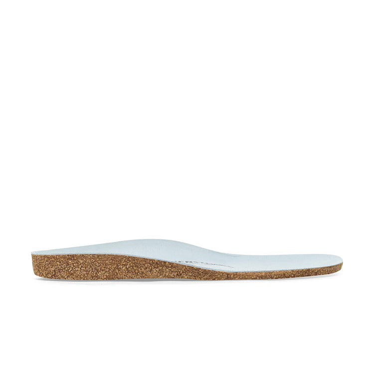 Birkenstock Australia A640 Footbed Grey Suede/Textile side view