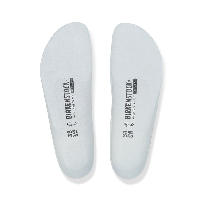 Birkenstock Australia A640 Footbed Grey Suede/Textile top view