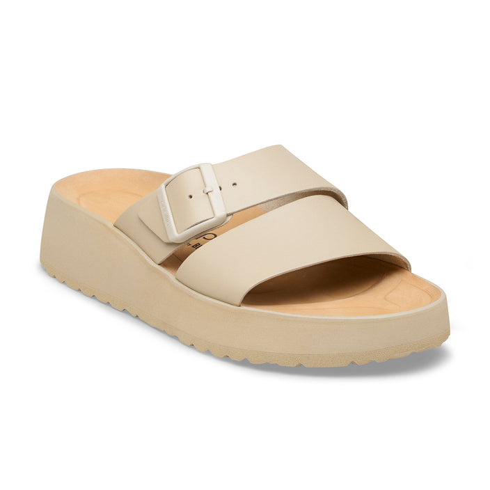 Birkenstock Australia Almina Exquisite Oyster Smooth Leather 