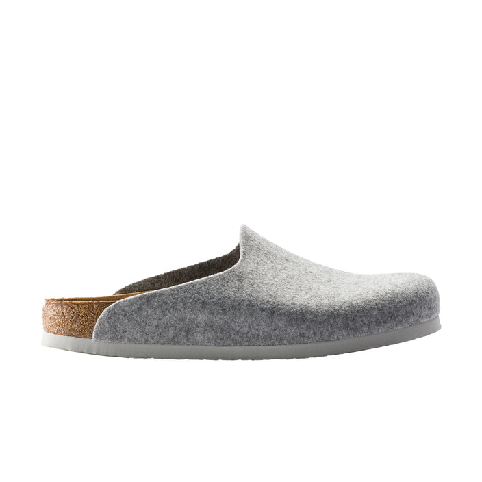 Birkenstock Amsterdam Light Grey Felt side view
