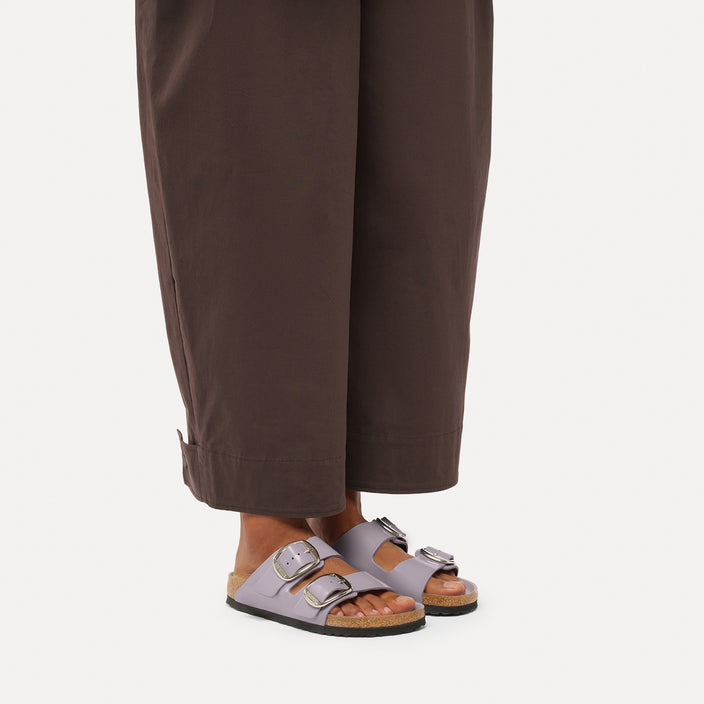 Birkenstock Australia Arizona Big Buckle High Shine Lavender Sky Natural Leather Patent On Model 1