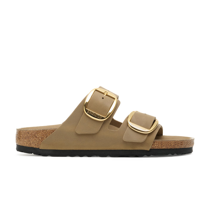 Birkenstock Arizona Big Buckle Tabacco Brown Oiled Leather side view