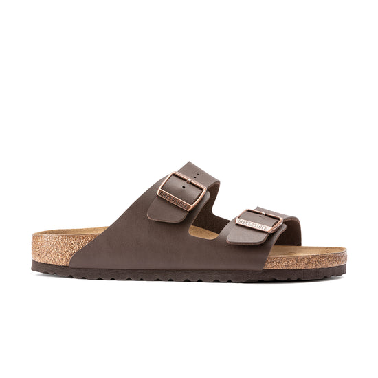 Birkenstock Arizona Dark Brown Birko-Flor side view