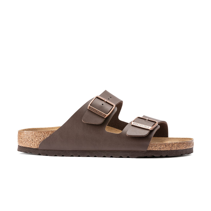 Birkenstock Arizona Dark Brown Birko-Flor side view