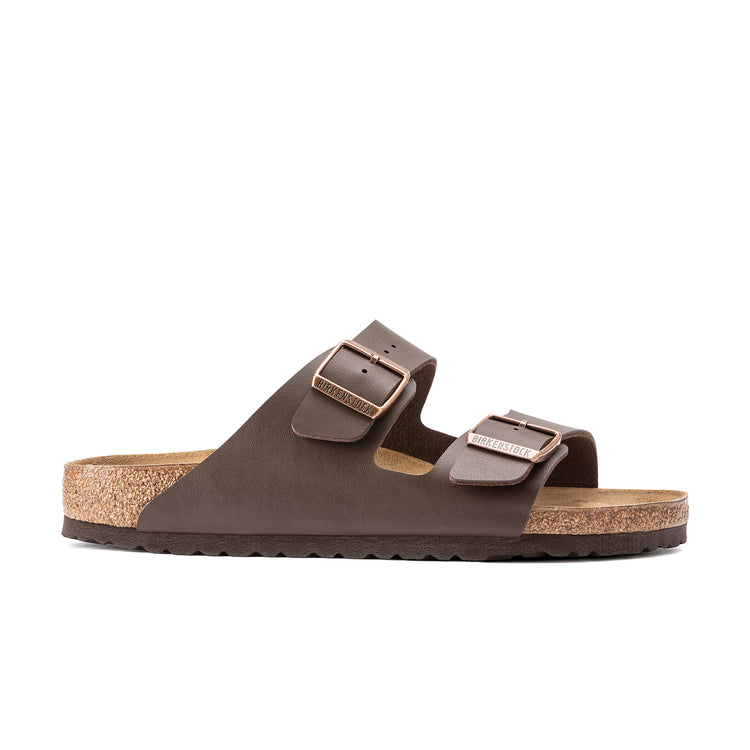 Birkenstock Arizona Dark Brown Birko-Flor side view
