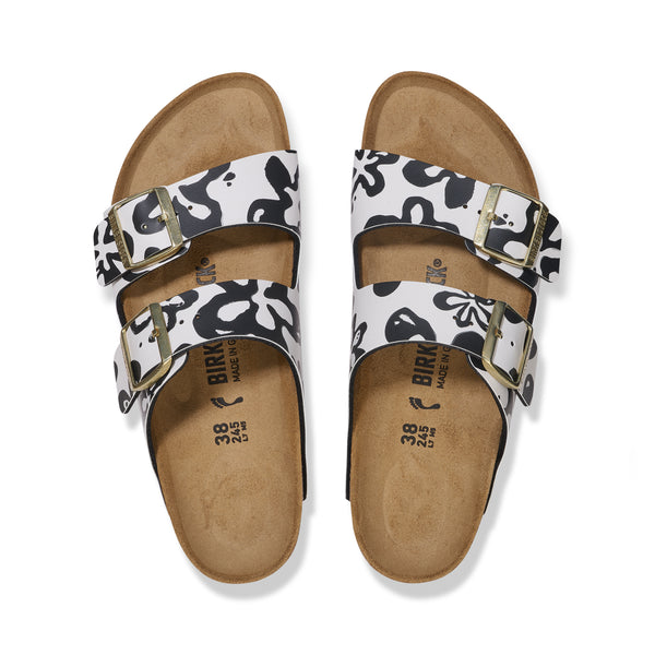 Arizona Blooms White Black Birko-Flor