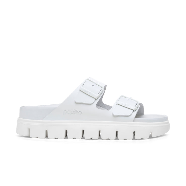 Arizona Chunky Exquisite White Smooth Leather