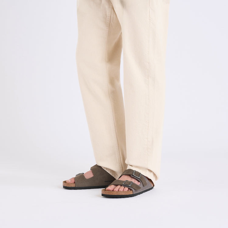 Arizona Concrete Grey Oiled/Suede Leather