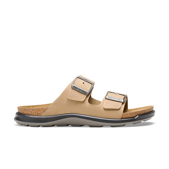 Birkenstock Arizona Cross Town Tabacco Brown Oiled Leather side view