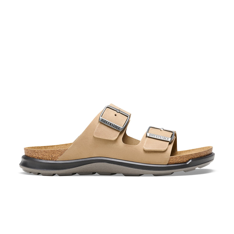 Birkenstock Arizona Cross Town Tabacco Brown Oiled Leather side view