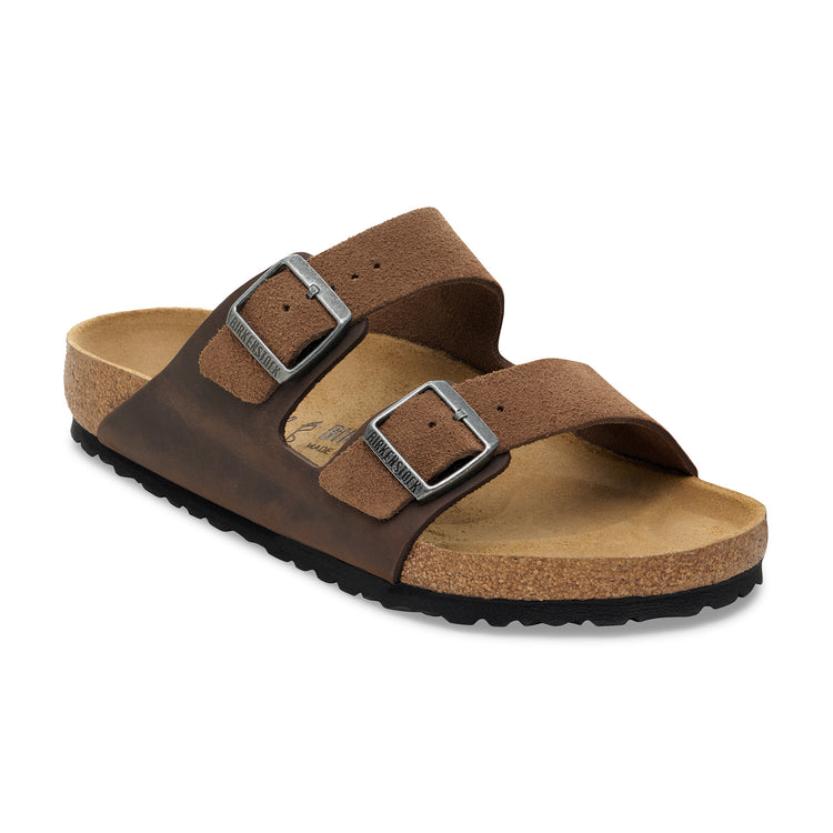 Birkenstock Australia Arizona Dark Tea Oiled/Suede Leather 