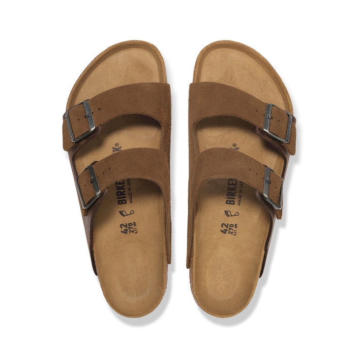 Birkenstock Australia Arizona Dark Tea Oiled/Suede Leather top view