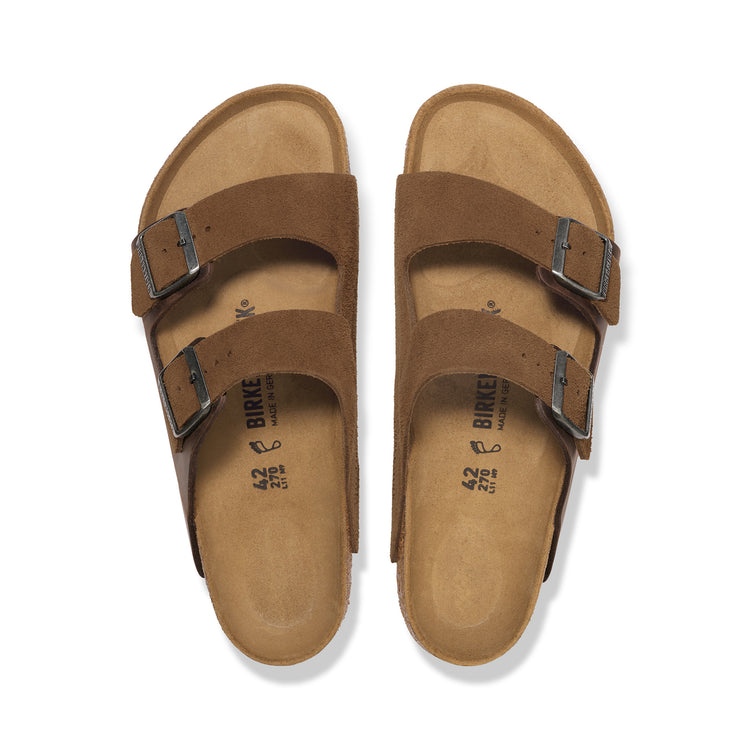 Birkenstock Australia Arizona Dark Tea Oiled/Suede Leather top view