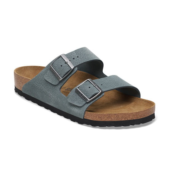 Arizona Desert Buck Basalt Grey Nubuck Leather 